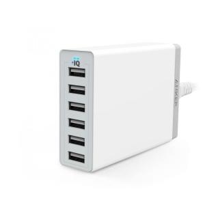 Anker PowerPort 6 6ポートUSB急速充電器 ホワイト
