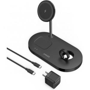 Anker 533 Magnetic Wireless Charger 3-in-1 Stand ブラック｜appbankstore