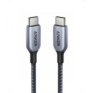 Anker 765 高耐久ナイロン USB-C & USB-C ケーブル 140W 0.9m グレー｜appbankstore