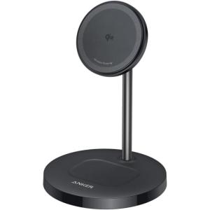 Anker MagGo Wireless Charger (2-in-1、 Stand) ワイヤレス充電器 ブラック｜appbankstore