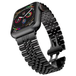 トラッフル クラシックバンド ジュビリー ブラック AppleWatch 42/44/45/49mm｜appbankstore