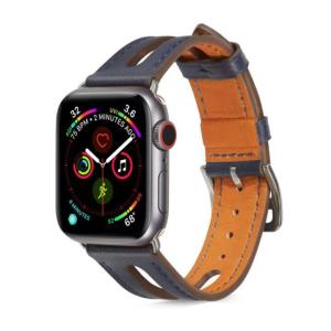 本革 スカイライト for Apple Watch 38/40/41mm ネイビー｜appbankstore