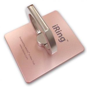 iRing アイリング iPhone落下防止リング&スタンド ローズゴールド