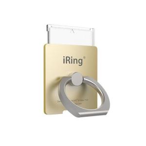 AAUXX iRing Link2 アイリングリンク2 ワイヤレス充電対応 iPhone スマホホールドリング ゴールド