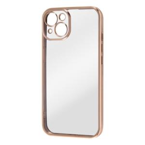 レイ アウト Perfect Fit メタリックケース ピンクゴールド iPhone 13