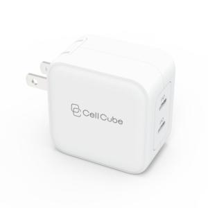 CellCube 2ポートUSB-C Fast Charger PD20W×2の商品画像