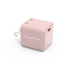 CellCube 1ポートUSB-C Fast Charger GaN Mini PD30W 薄桜の商品画像