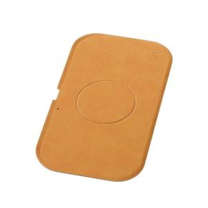 Deff ディーフ Wireless Charging Tray ワイヤレス充電器 iPhone スマートフォン キャメルブラウン