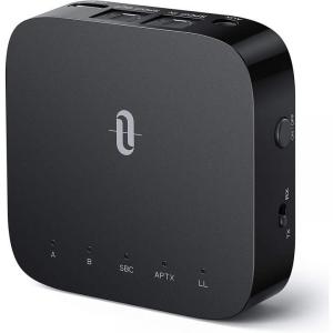 TaoTronics タオトロニクス Bluetooth トランスミッター レシーバー TT-BA09 Pro 光デジタル Type-C 24時間再生 aptx-LL 低遅延 Bluetooth 5.0 一台二役 小型