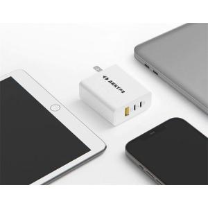 AKRYPS PD 100W Gan AC充電器 ホワイト 軽量 超コンパクトチャージャー 急速充電 オフィス 便利 デスク用品 テレワーク 在宅ワーク