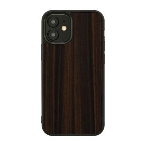man＆wood Man&Wood iPhone 12 mini 天然木ケース Ebony 取り寄せ商品