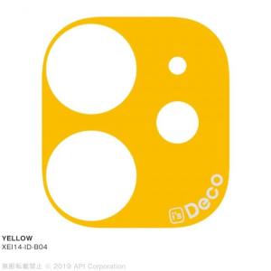 EYLE i's Deco カメラレンズ デコフィルム YELLOW iPhone 11