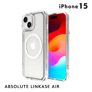 iPhone15 ケース ABSOLUTE LINKASE AIR ゴリラガラス iPhoneケース...