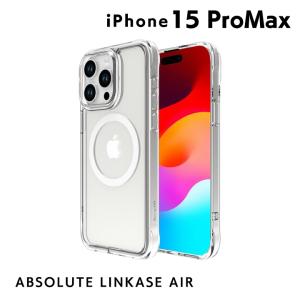 iPhone15 Pro Max ケース ABSOLUTE LINKASE AIR ゴリラガラス i...