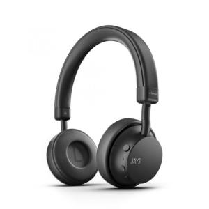 JAYS a-Seven Wireless ワイヤレスヘッドホン ブラック スタイリッシュ ミニマリズム Bluetooth 4.1 大口径ドライバー｜appbankstore