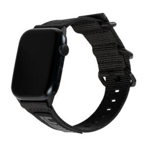 URBAN ARMOR GEAR AppleWatchバンド用 49&45&44&42mm NATO ECOシリーズ グラファイト