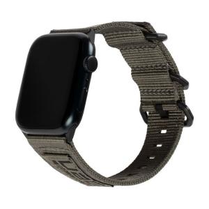 URBAN ARMOR GEAR AppleWatchバンド用 49&amp;45&amp;44&amp;42mm NATO ECOシリーズ フォリアージュグリーン