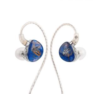 Kiwi Ears Singolo Blue キウイイヤーズ 有線イヤホン カナル型 耳掛け型 リケーブル対応｜appbankstore
