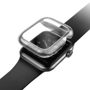 UNIQ GARDE Apple Watch 40mm ハイブリッドクリアケース TINTED GREYの商品画像