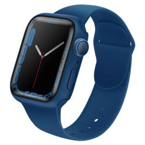 UNIQ LEGION Apple Watchケース 強化ガラス 45mm BLUE｜appbankstore