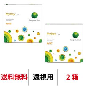 マイデイ 30枚 2箱 クーパービジョン MyDay ワンデー 近視用 1日交換