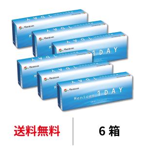 メニコン メニコンワンデー 6箱セット 1箱30枚入 1日交換 ワンデー 1day コンタクト レン...