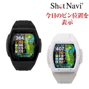 Shot Navi Crest G２ ゴルフウォッチ GPSゴルフナビ 当日のピン位置表示 大画面タッチパネル Dynamic Green Eye 日本製 GPS距離計 ショットナビ