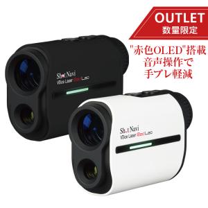 【アウトレット/箱つぶれ】【Good Design賞】ShotNavi Voice Laser Red Leo/ショットナビ ゴルフ 距離計 レーザー｜applause-gps