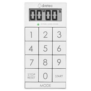 dretec(ドリテック) タイマー 勉強 キッチン 光 消音 マグネット