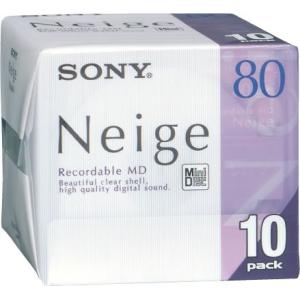 SONY 10MDW80NED ミニディスク 80分10枚組 