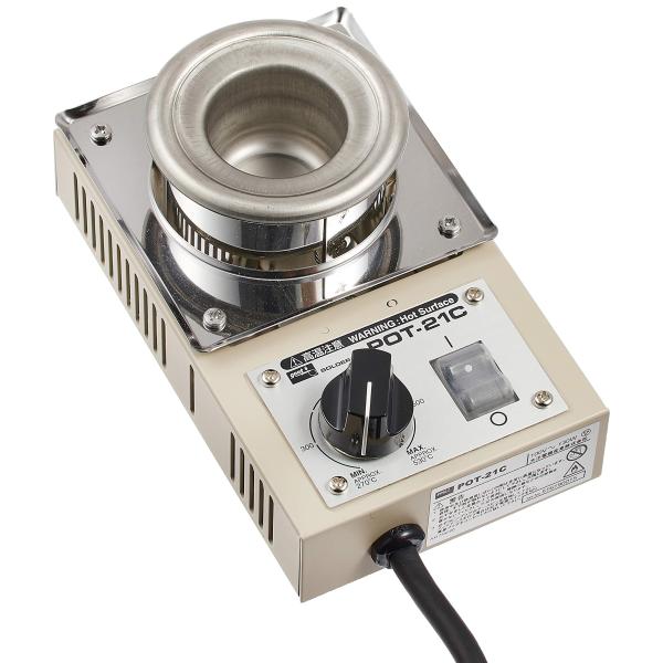 太洋電機産業(goot) 小型はんだ槽 ステンレスツボタイプ POT-21C 日本製