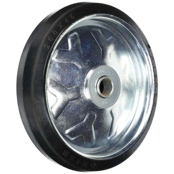 OH プレスキャスター 車輪のみ ゴム車 200mm OH35M200 [Tools &amp; Hardw...