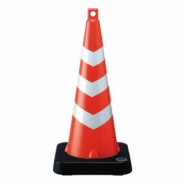 ミツギロン 重石不要 タンク一体型 ガードスコッチコーン 3段 CN-06 レッド