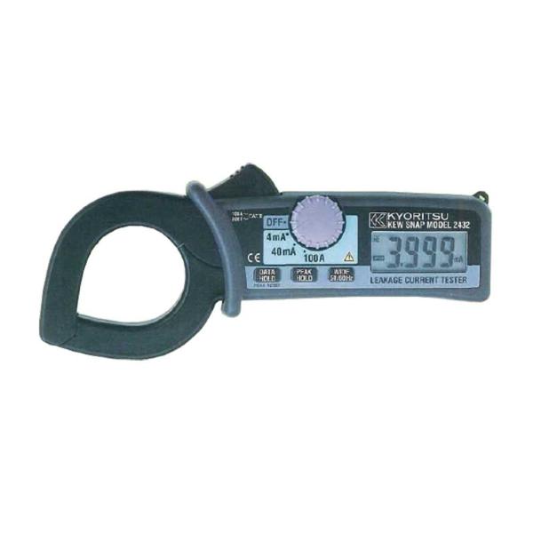 共立電気計器 (KYORITSU) 2432 キュースナップ・漏れ電流・負荷電流測定用クランプメータ