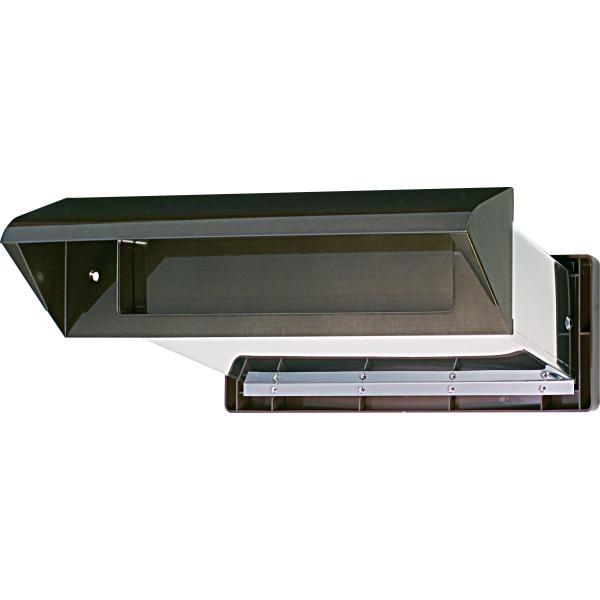 水上金属 ステンレスシュート内フタ付気密型No.30真壁用 アンバー (001-5721) 1台