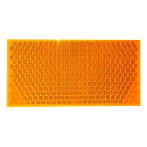 WAKI リフレクター(反射板) Z-31 100X50 Kオレンジ