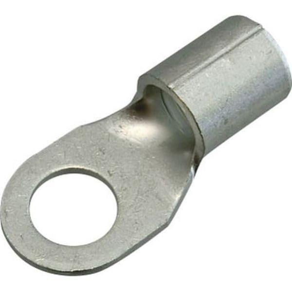 ニチフ端子工業（Nichifu） 銅線用裸圧着端子 R形丸形 穴径5.3mm 100個入 R 22-...