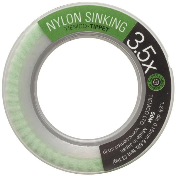 ティムコ(TIEMCO) ティペット シンキングティペット 3.5X 1.25号 50m 6.8lb...