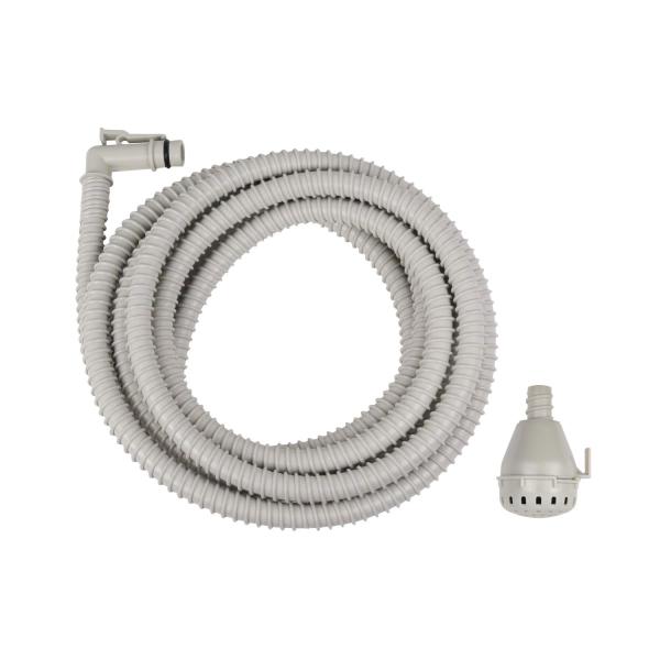 ガオナ(Gaona) ガオナ 風呂水給水ホース 残り湯 洗濯 グレー 約ホース内径1.5×外径2cm...