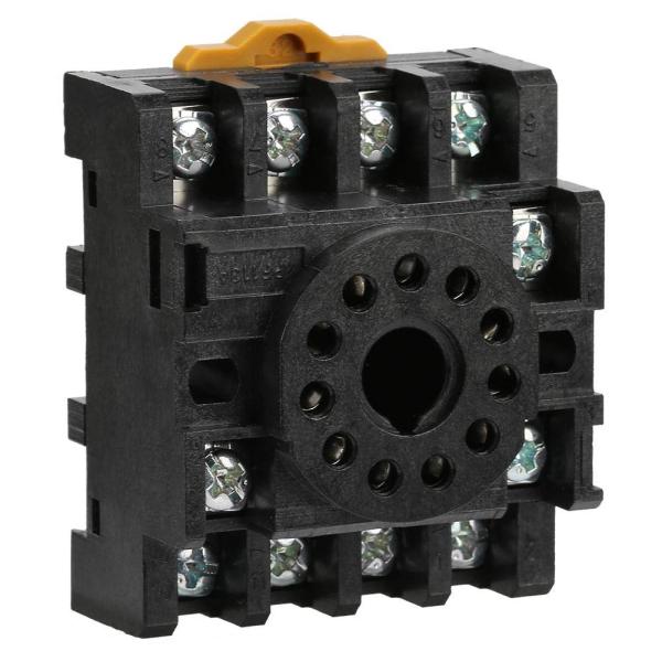 共用ソケット 丸形ソケット ソケットベース PF113A パワーリレーベースソケット 11ピン JQ...