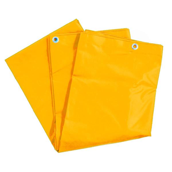 カラーシート オレンジ 防水 1.8mx2.1m ハトメ付 1枚 選べる18色 防水 防炎 日よけ ...