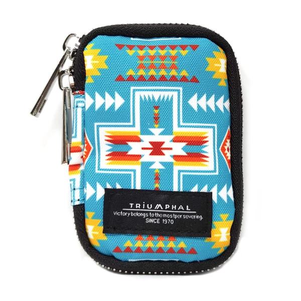 [ＴＲＩＵＭＰＨＡＬ] キーケース 6連フック スマートキーケース メンズ レディース ナイロン カ...