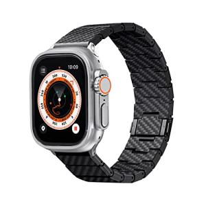 「PITAKA」カーボン製 Watch Band モダン Apple Watch 対応 バンド Series 7/6/SE/5/4/3 38&amp;40&amp;4