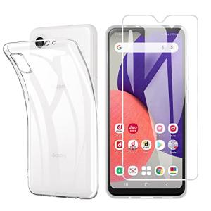 Pysea Galaxy A22 5G SC-56B ケース 透明ソフトカバー ギャラクシー A22クリア TPUスマホ