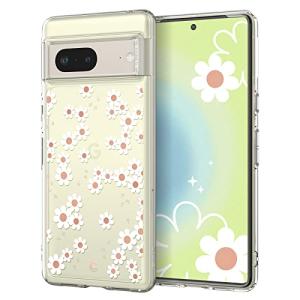 CYRILL by Spigen Pixel 7 用 ケース クリア 花柄ケース ストラップ穴付き 耐衝撃性 衝撃吸収 薄型 軽量 ピクセル7用 カバの商品画像