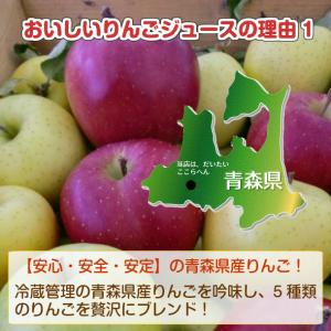 リンゴジュース 青研の葉とらずりんごジュース ...の詳細画像4