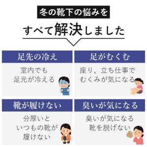 3足 五本指 遠赤外線 あったか 靴下 レディ...の詳細画像2