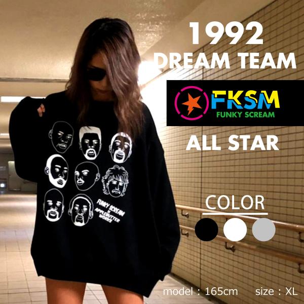 HIPHOP ストリート 90's NBA ALL STAR オールスター ドリームチーム メンズ ...