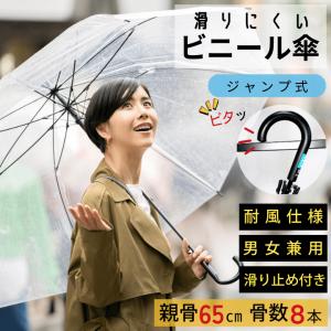 グリップマスター ビニール傘 65cm 大きい 耐風傘 通学用 通勤用｜applehonpo-sp