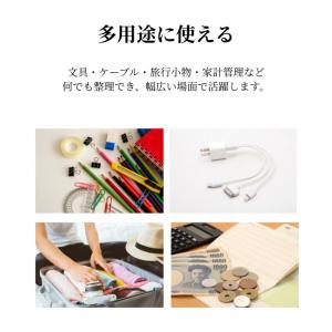ECO クリアフラットポーチ A5サイズ対応 ...の詳細画像3
